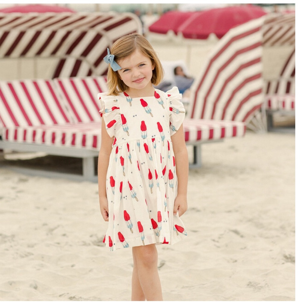 Pink Chicken Bomb Pop Print Dress - Picture 4 of 8